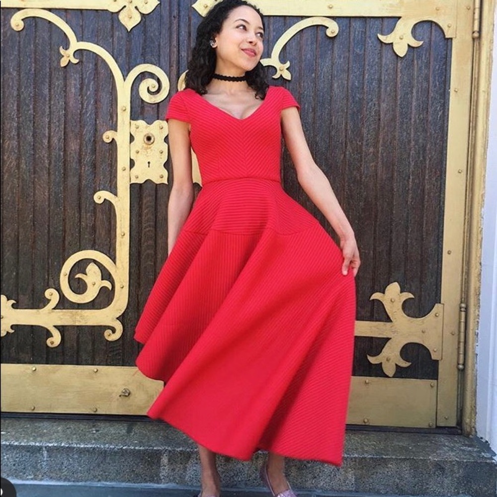 Red ASOS Fairytale Dress